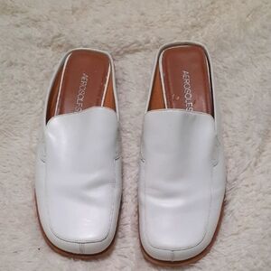 Aerosoles Women's White Slip-On Loafers